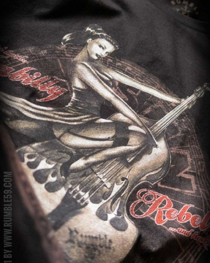 T-SHIRT ROCKABILLY REBEL