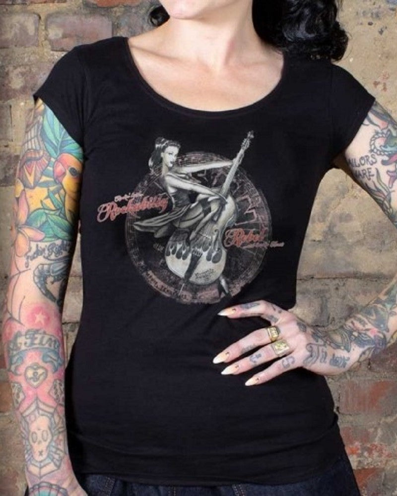 T-SHIRT ROCKABILLY REBEL
