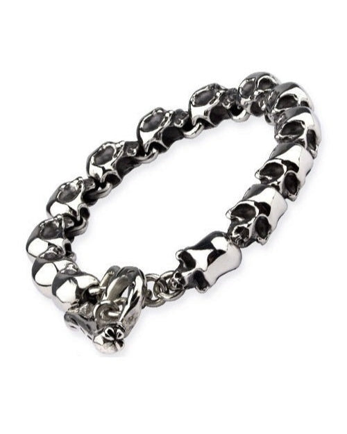 Bracelet Skulls stainless steel