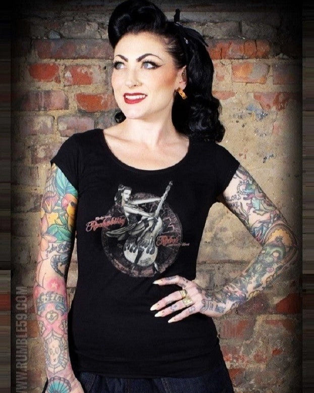 T-SHIRT ROCKABILLY REBEL