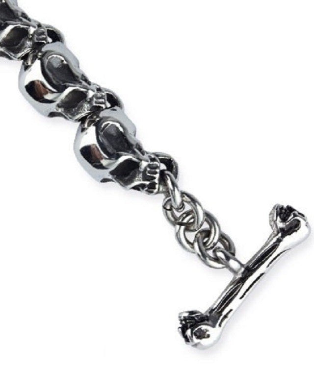 Bracelet Skulls stainless steel