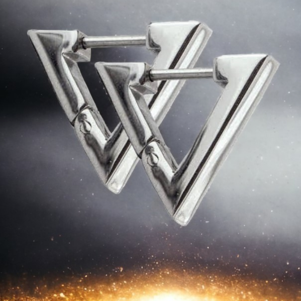 Earrings Triangle