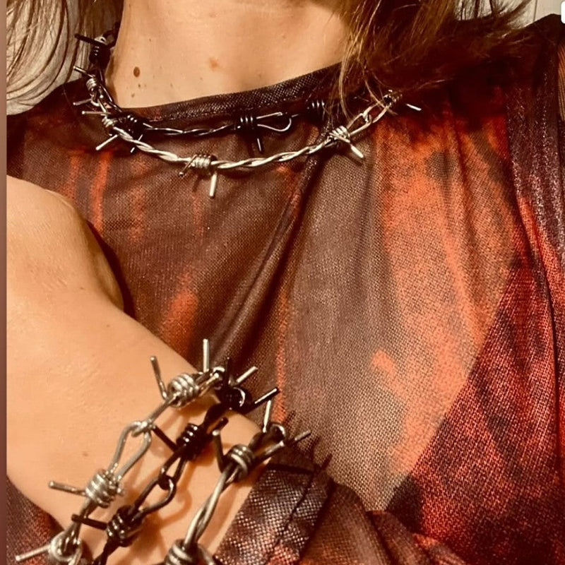 BARBED WIRE BRACELET