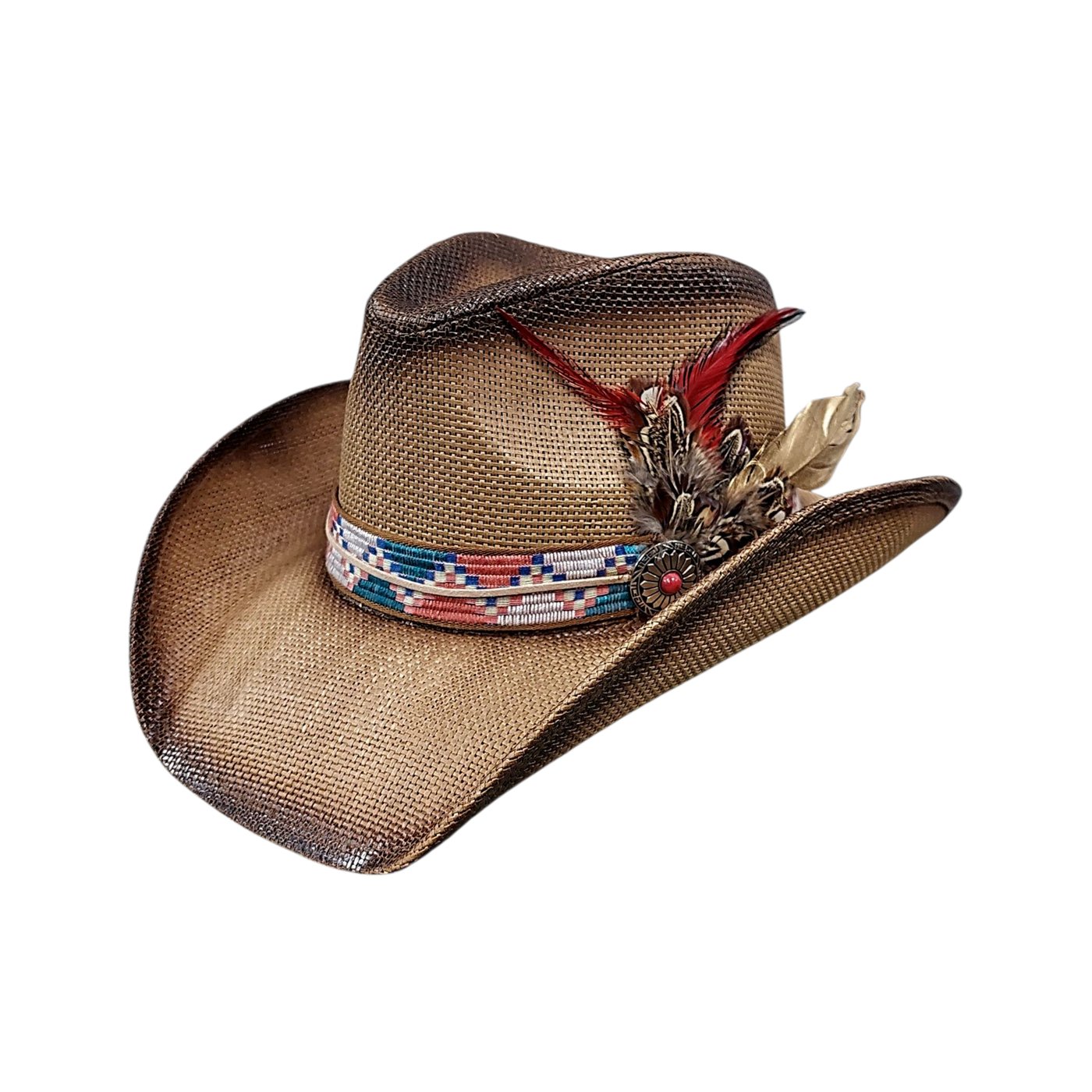 COLOURFUL SUMMER COWBOY HAT