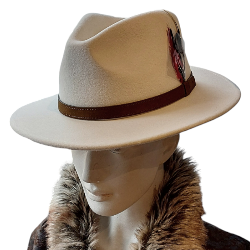 Klassikaline Vildist Fedora Kaabu