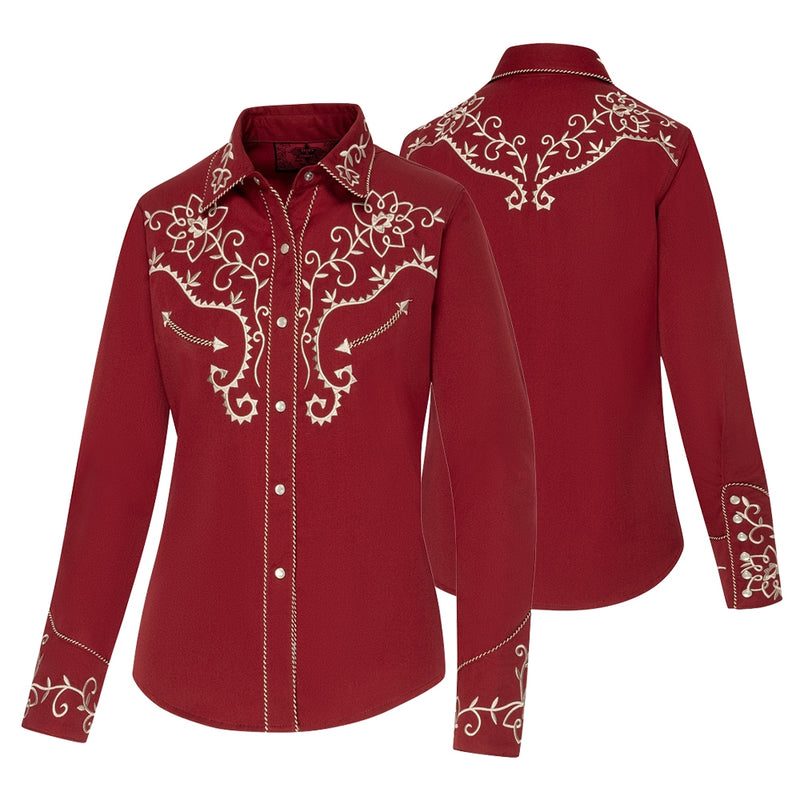 LADIES WESTERN BLOUSE RUTH