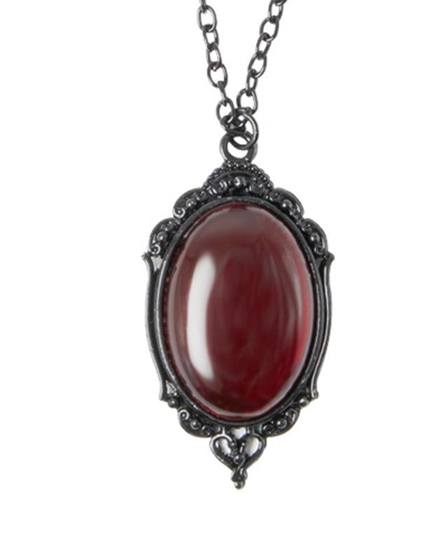 NECKLACE RED CRYSTAL