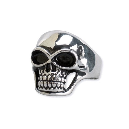 SKULL RING STAINLESS STEEL