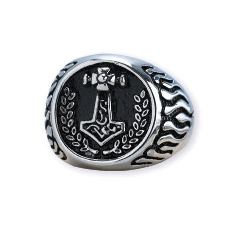 STEEL THOR'S HAMMER RING