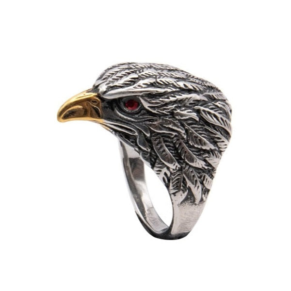 STAINLESS STEEL RING EAGLE