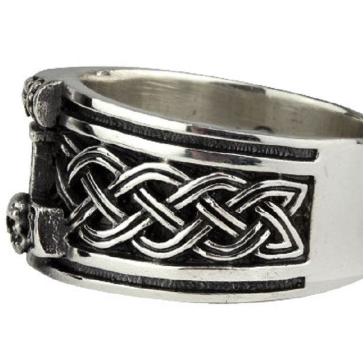 THOR HAMMER SILVER RING
