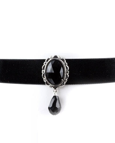 Necklace Black velvet