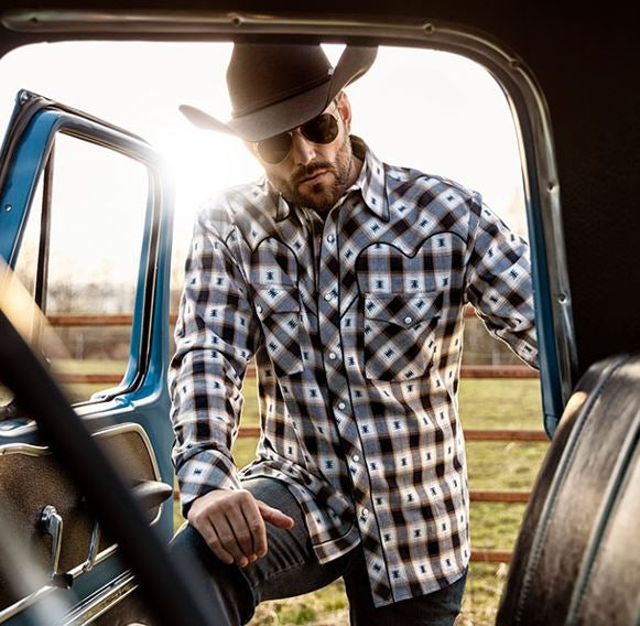 Ruuduline Särk GUS kauboi riietus