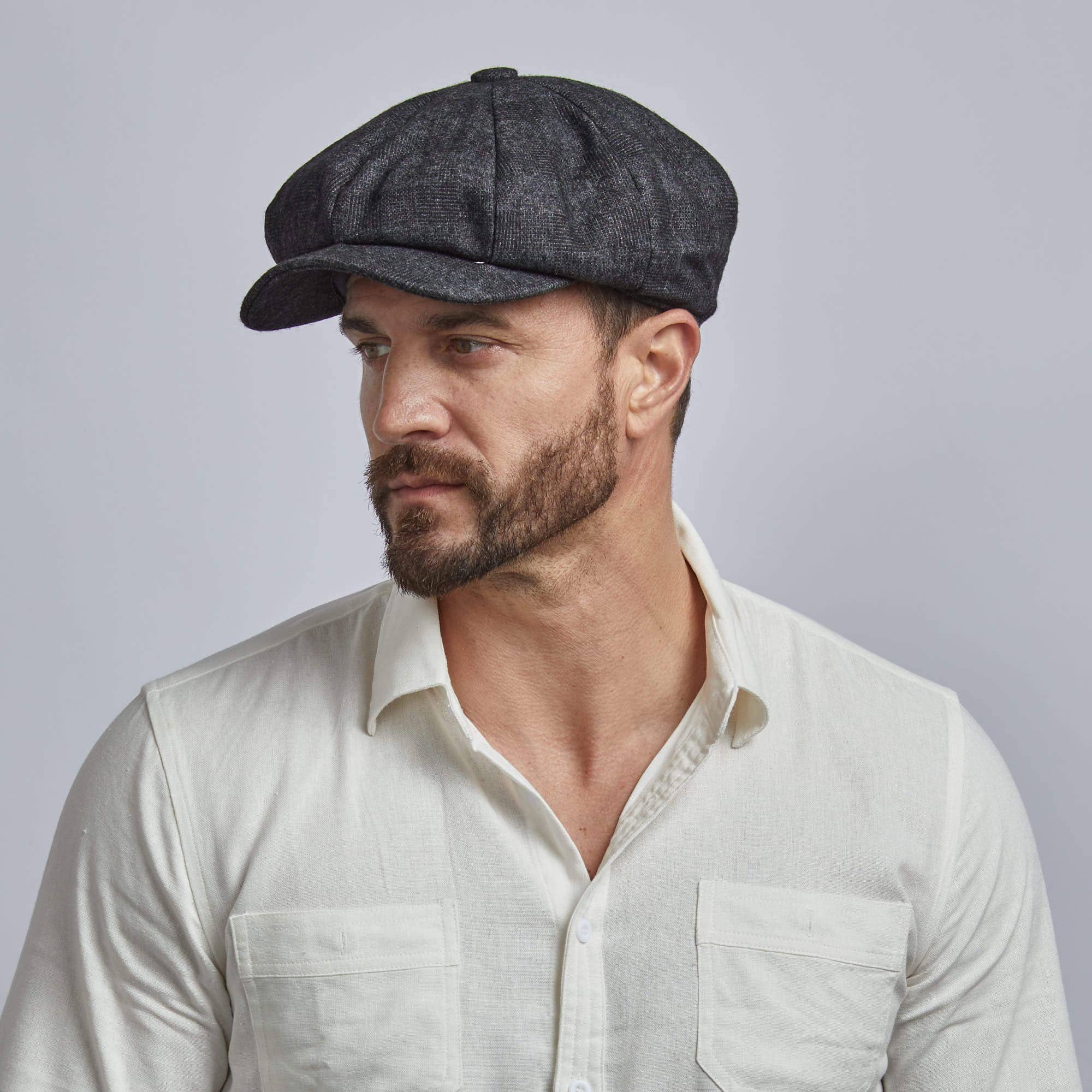 WOOL NEWSBOY CAP ARGO