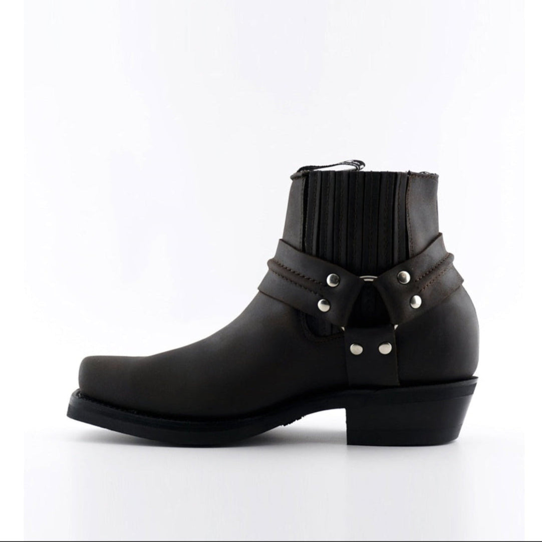WESTERN ANKLE BOOTS RENEGADE LO BROWN