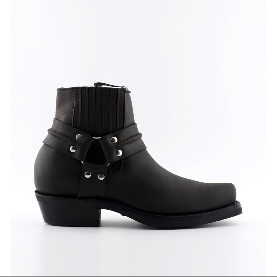 WESTERN ANKLE BOOTS RENEGADE LO BROWN