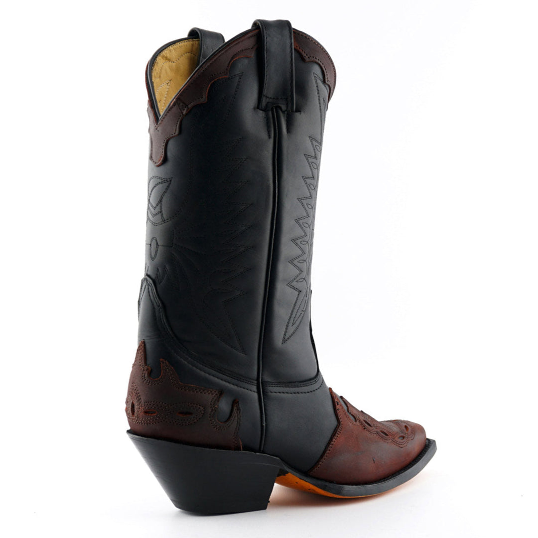 WESTERN COWBOY BOOTS ARIZONA BURGUNDY