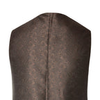 Full House Men's Western Jacquard Vest - 100% Polyester Waistcoat