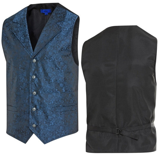 TEXTILE WAISTCOAT ROYAL FLUSH