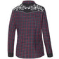 LADIES PLAID BLOUSE ABBY