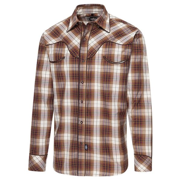 Checkered Western Shirt Isaac - Men's Western Wear