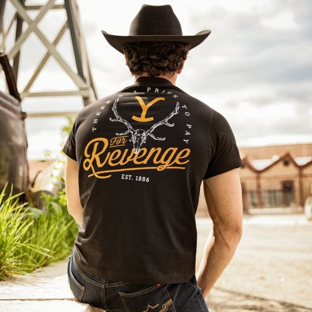 Yellowstone For Revenge Unisex T-Shirt – Black