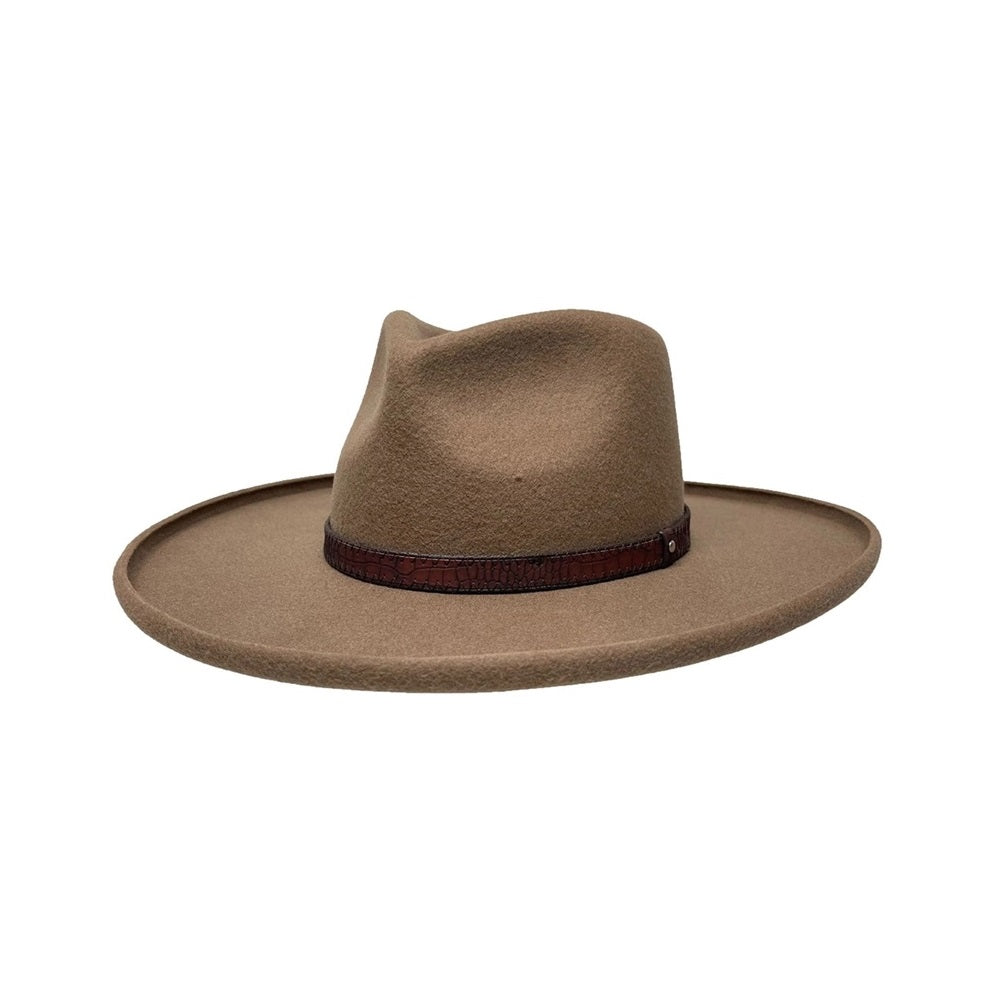 WOOL FELT HAT HUDSON BARK
