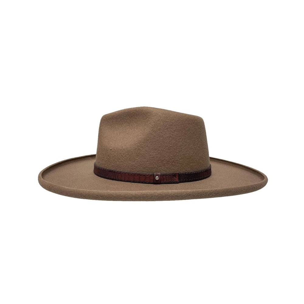 WOOL FELT HAT HUDSON BARK