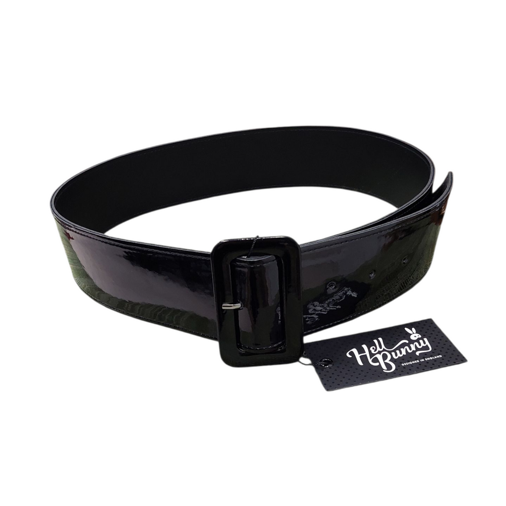 Naiste kunstnahast vöö Kailey - Retro stiilis lai vöö pandlaga