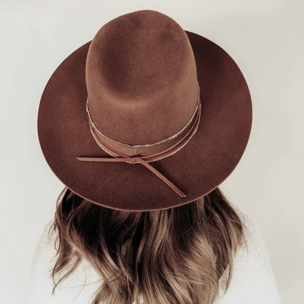 AUSTRALIAN WOOL FELT HAT JAWA BROWN