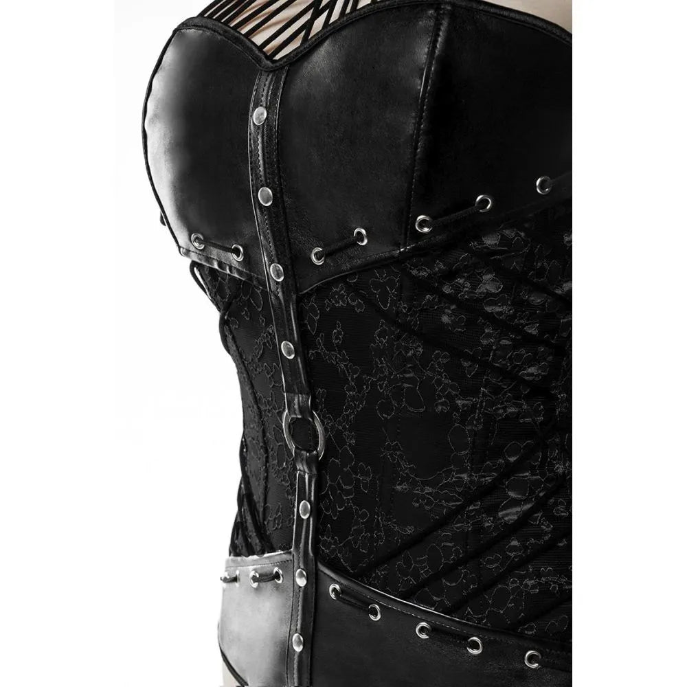 Black Overbust Corset