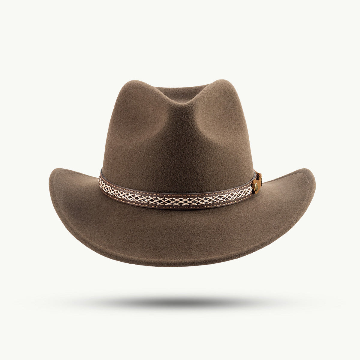 Sandstone Outdoor Felt Hat – 100% Wool, Water-Repellent