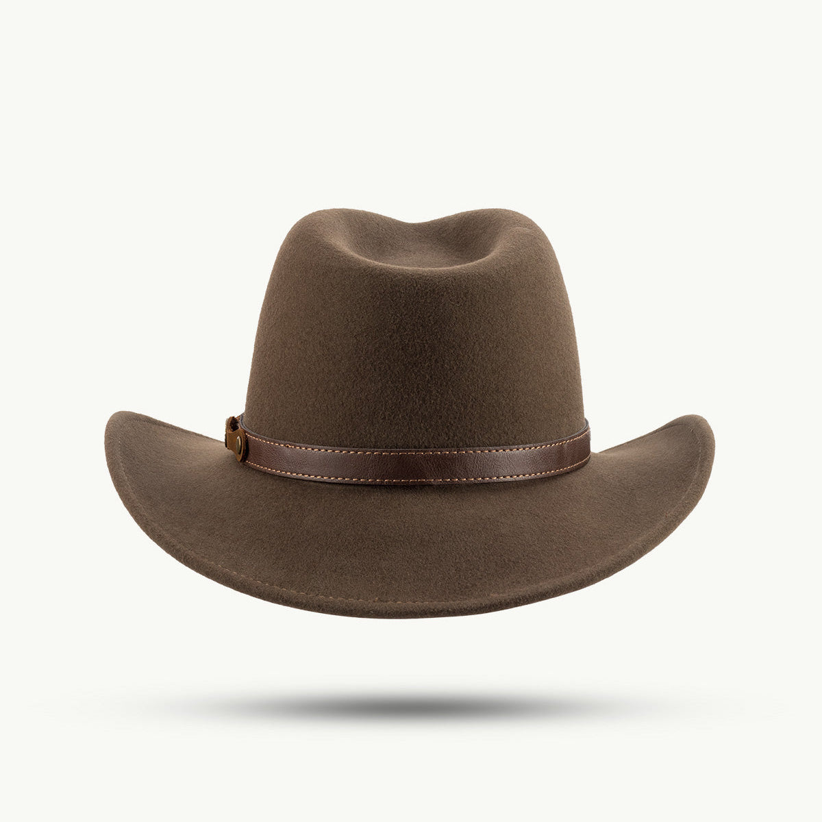 Sandstone Outdoor Felt Hat – 100% Wool, Water-Repellent