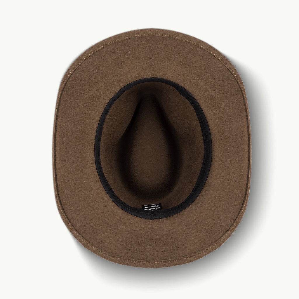 Sandstone Outdoor Felt Hat – 100% Wool, Water-Repellent