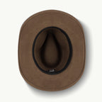 Sandstone Outdoor Felt Hat – 100% Wool, Water-Repellent