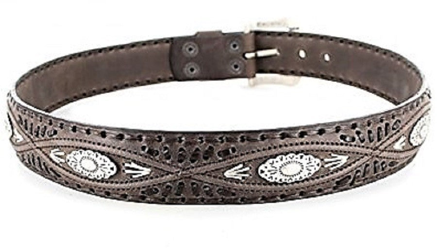 LEATHER WESTERN BELT