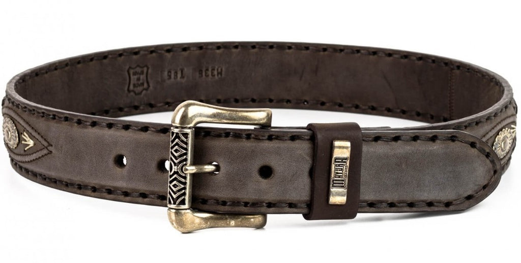 LEATHER WESTERN BELT