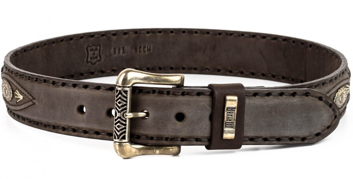 LEATHER WESTERN BELT