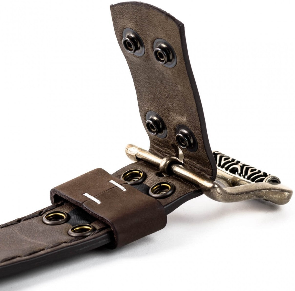LEATHER WESTERN BELT