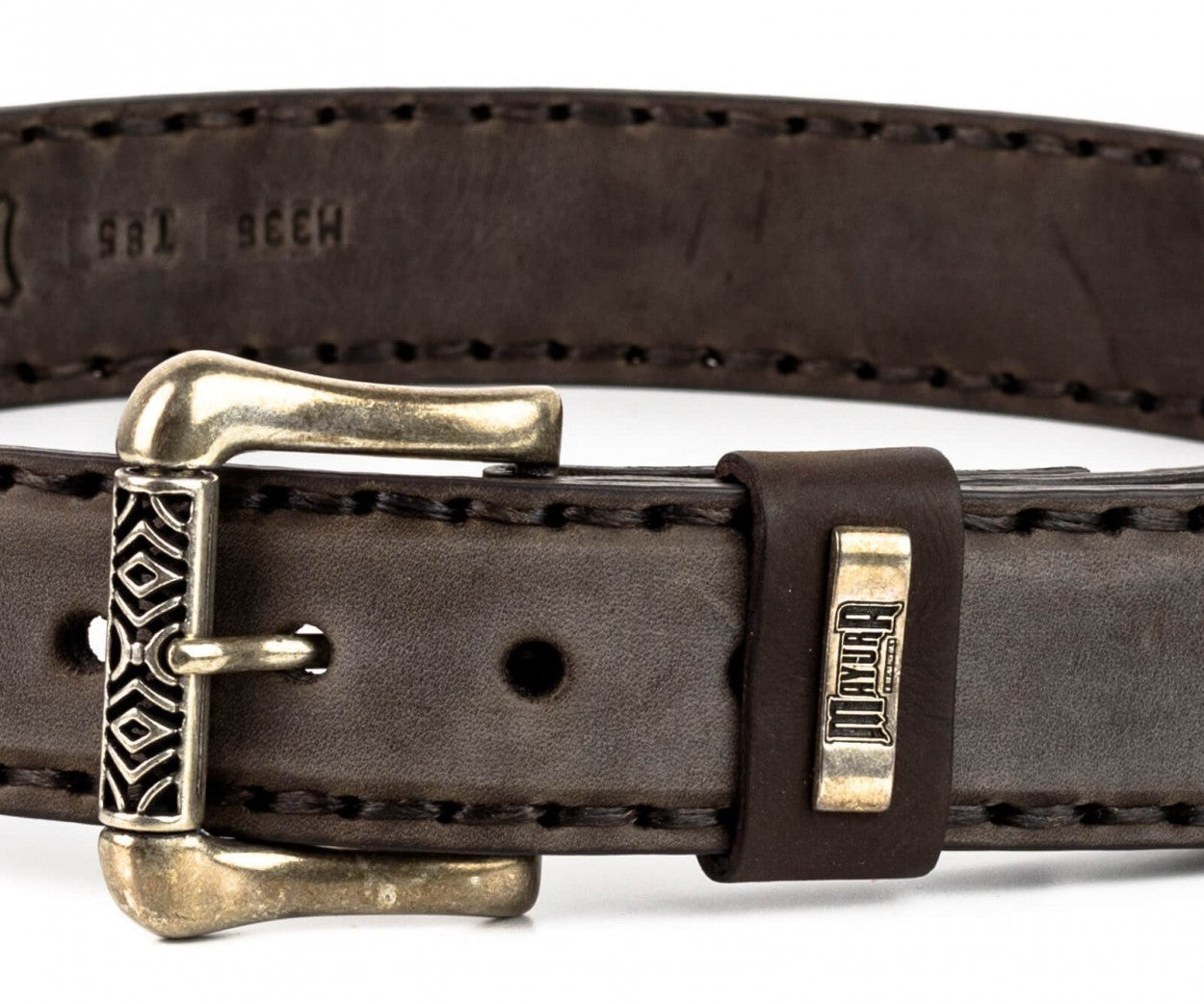 LEATHER WESTERN BELT