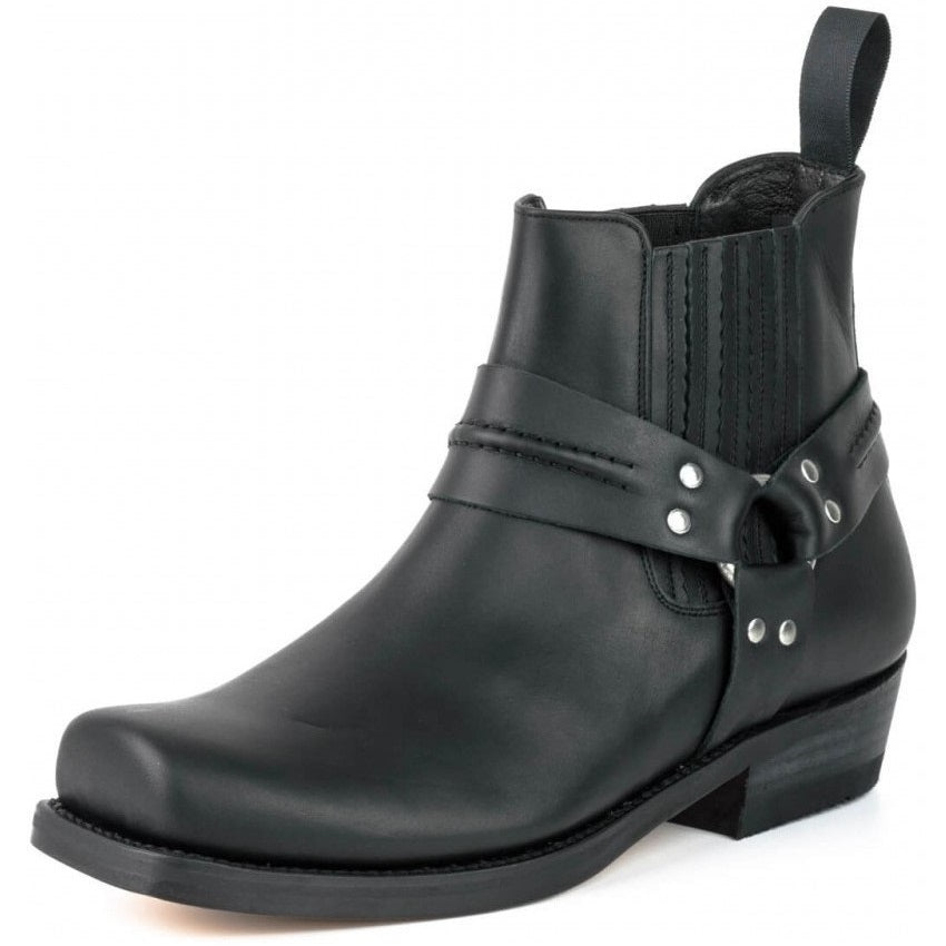 NO.1 LEATHER ANKLE BOOTS