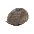 Genuine Leather Bakerboy Cap Henry | Vintage Antique