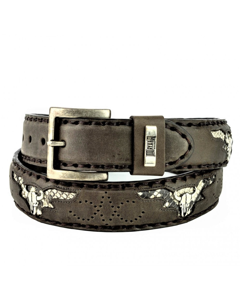 BULLS LEATHER BELT