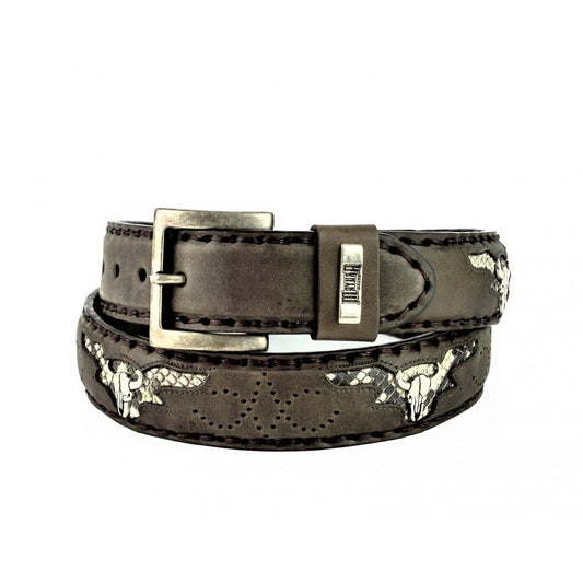 BULLS LEATHER BELT