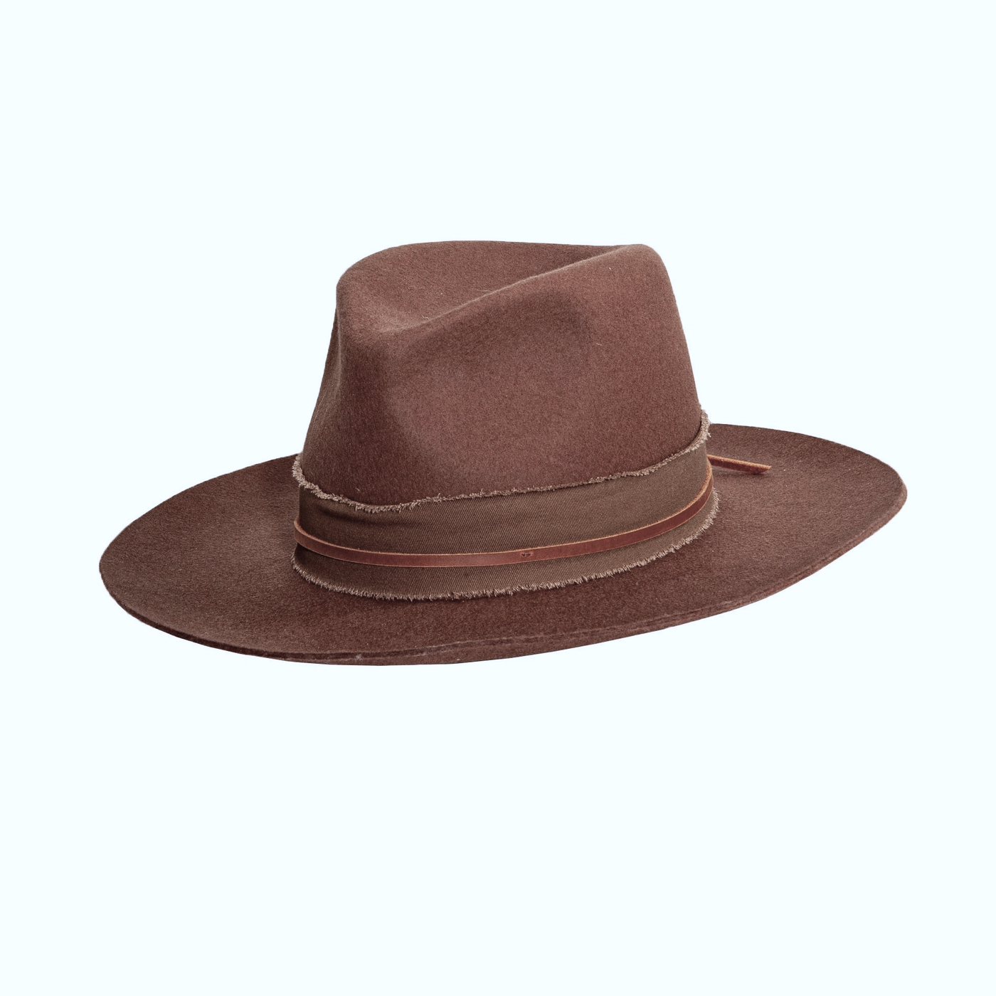 AUSTRALIAN WOOL FELT HAT JAWA BROWN