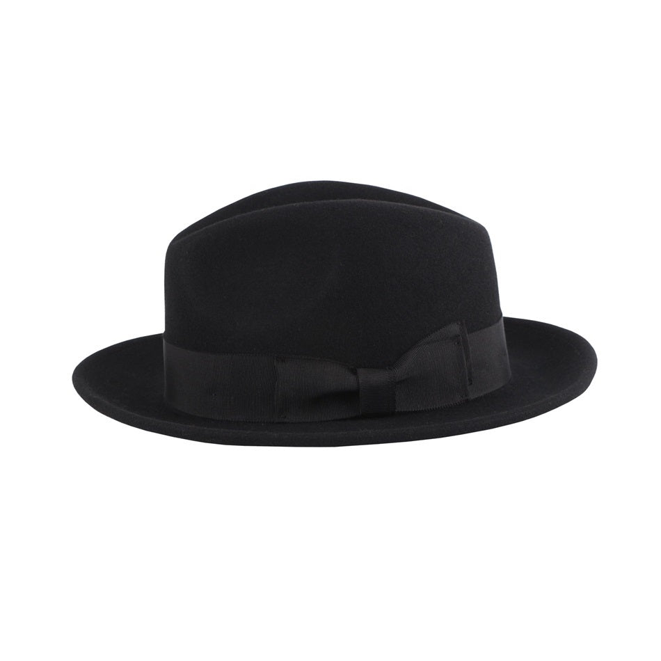 CRUSHABLE PINCH FRONT HAT PABLO BLACK