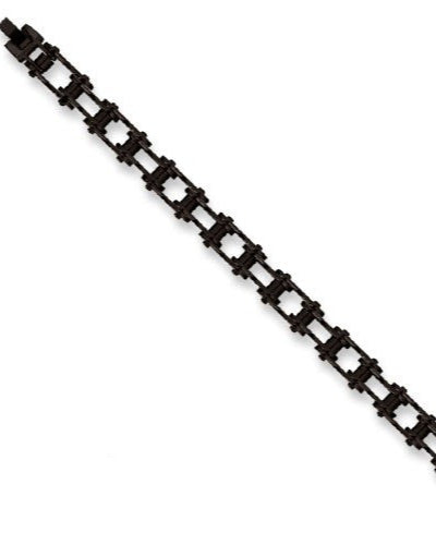 BRACELET BLACK BIKE CHAIN