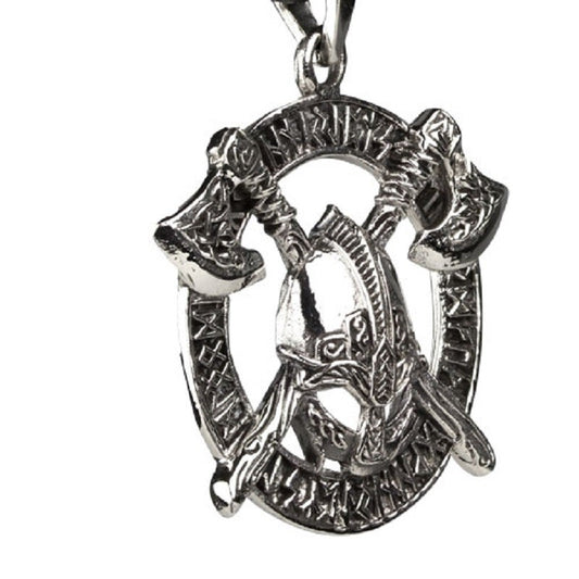 STERLING SILVER PENDANT VIKING AMULET