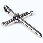 DECORATIVE PENDANT NAILS CROSS