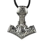 SILVER THOR'S HAMMER PENDANT